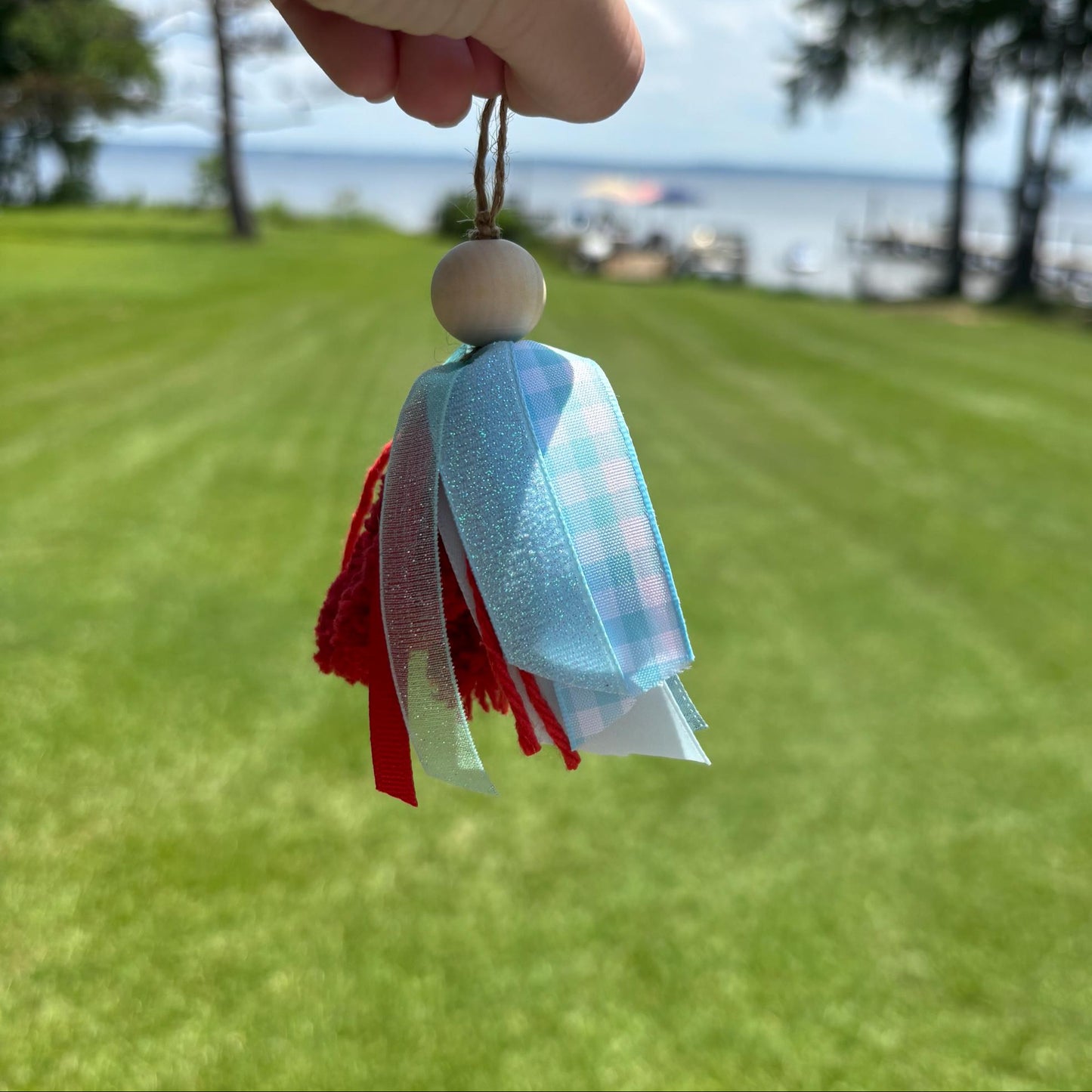 Custom Bible Tassel Keychain