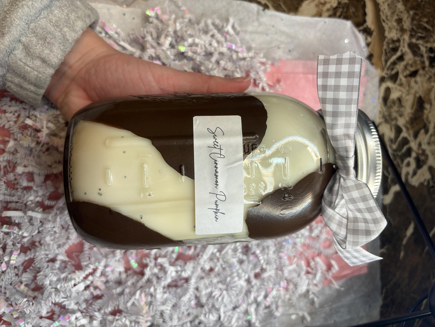 16 oz. Cow Print Candle