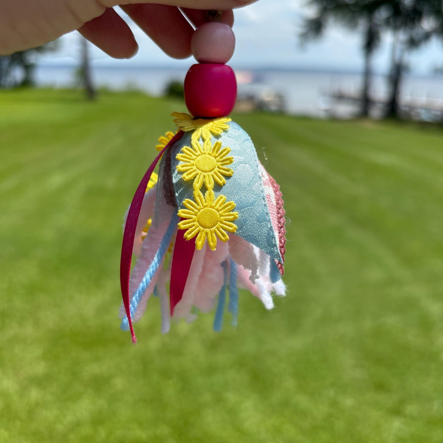 Custom Bible Tassel Keychain