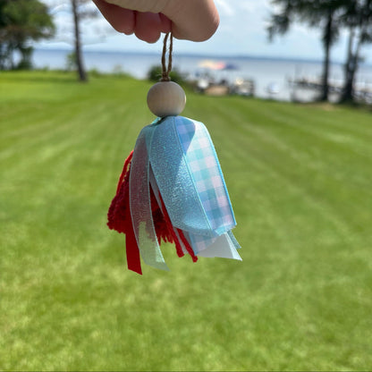 Custom Bible Tassel Keychain