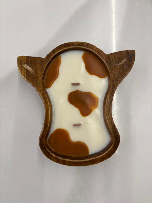 Cow Dough Bowl Candle