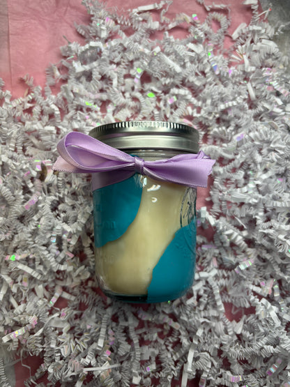 8 oz. Cow Print Candle Groovy