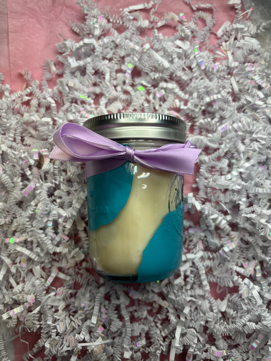 8 oz. Cow Print Candle Groovy