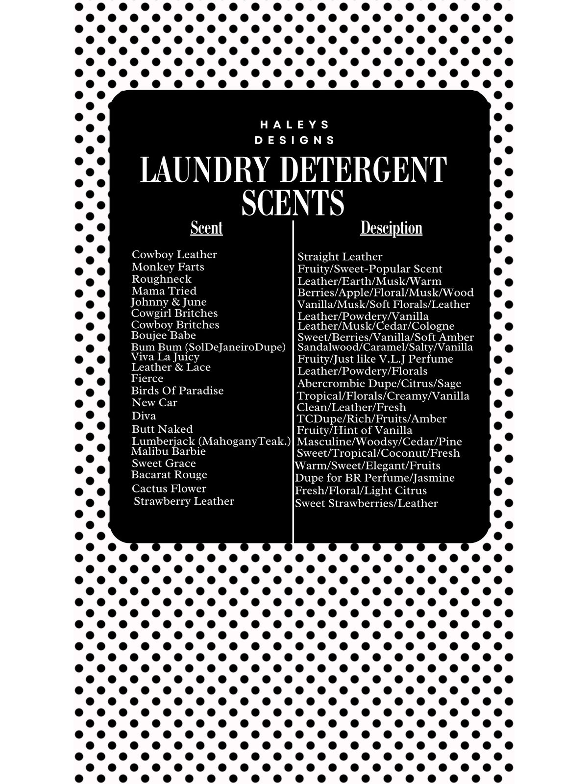 Laundry Detergent- Powder