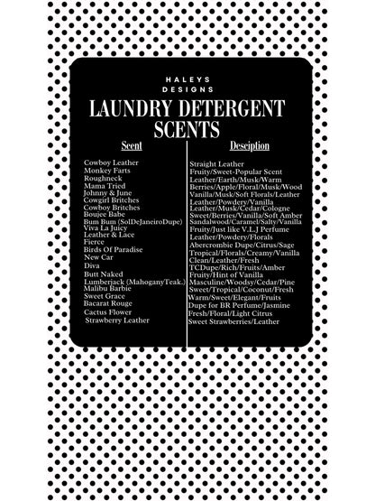 Laundry Detergent- Powder