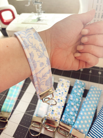 Hand Sewn Wristlet Keychain