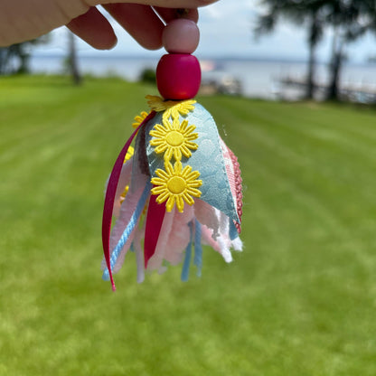 Custom Bible Tassel Keychain